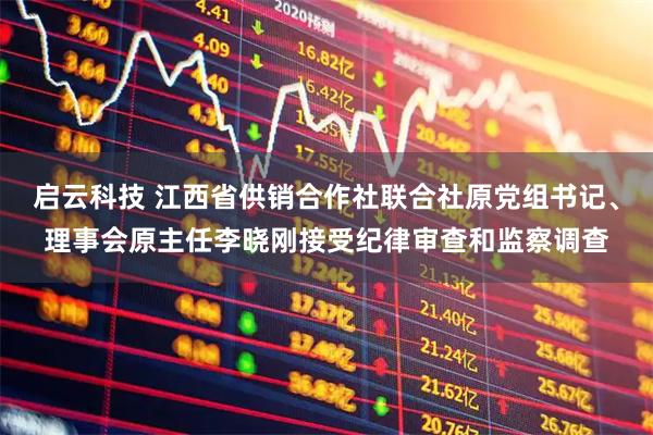 启云科技 江西省供销合作社联合社原党组书记、理事会原主任李晓刚接受纪律审查和监察调查