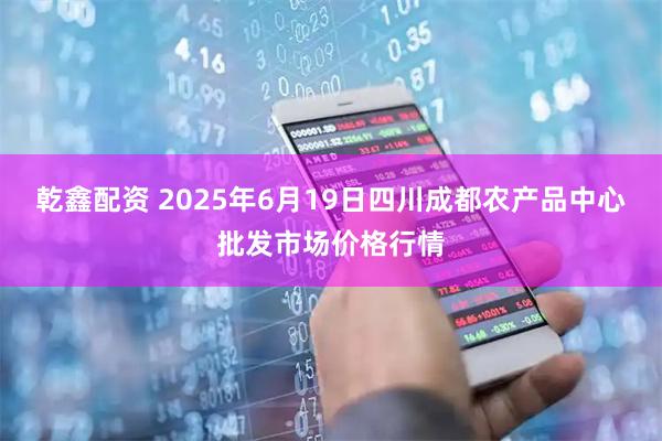 乾鑫配资 2025年6月19日四川成都农产品中心批发市场价格行情