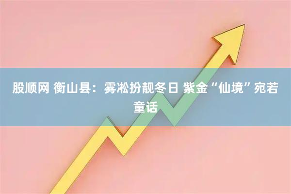 股顺网 衡山县：雾凇扮靓冬日 紫金“仙境”宛若童话